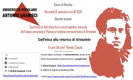 Dall&#039;etica alla retorica di Aristotele, X lezione del corso di filosofia