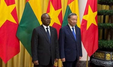 Storica visita del Presidente della Guinea-Bissau in Vietnam