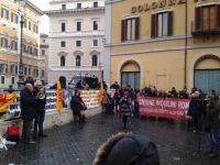 Casa, presidio dei Movimenti a Montecitorio contro il “decreto Milleproroghe meno una”