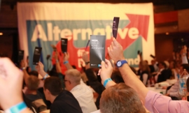 Delegati a un convegno dell&#039;AfD