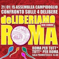 DeLiberiamo Roma: “lavori in corso”